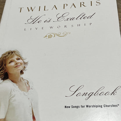 HE IS EXALTED: LIVE WORSHIP By Twila Paris *Excellent Condition*