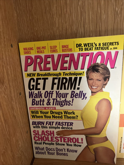 Prevention Magazine Lot of 22 From 1995 To 2007