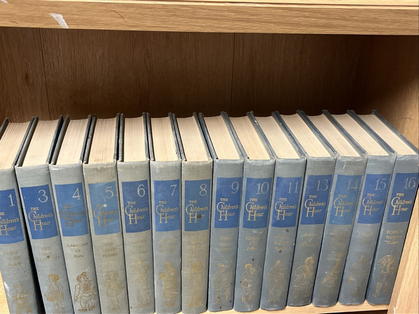 The Children's Hour Story Books 1-16  Missing Volume 2 & 12 ( 1953 -  14 Volume)