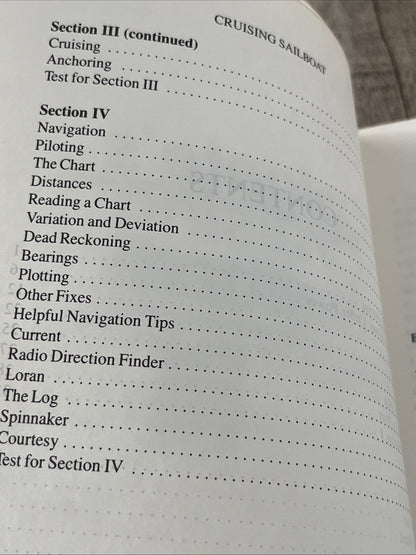 Shore Sailing School : Manual of Cruising Sailboat Techniques By Steve Colgate