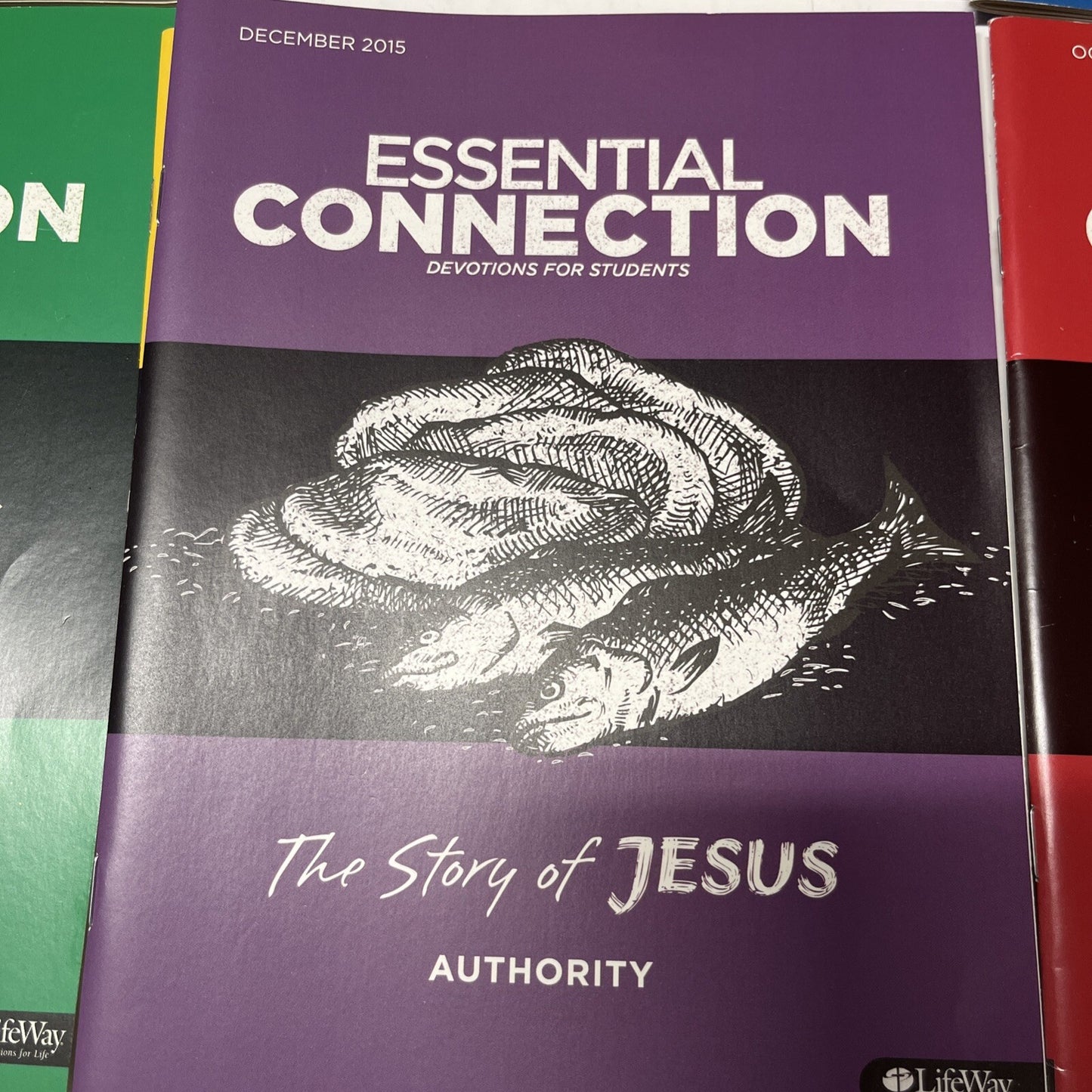 Essential Connection Devotions For Students 2015 The Story Of Jesus Lot of 7