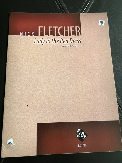 Nick Fletcher : Lady in the Red Dress Guitar Seule/Solo Guitar