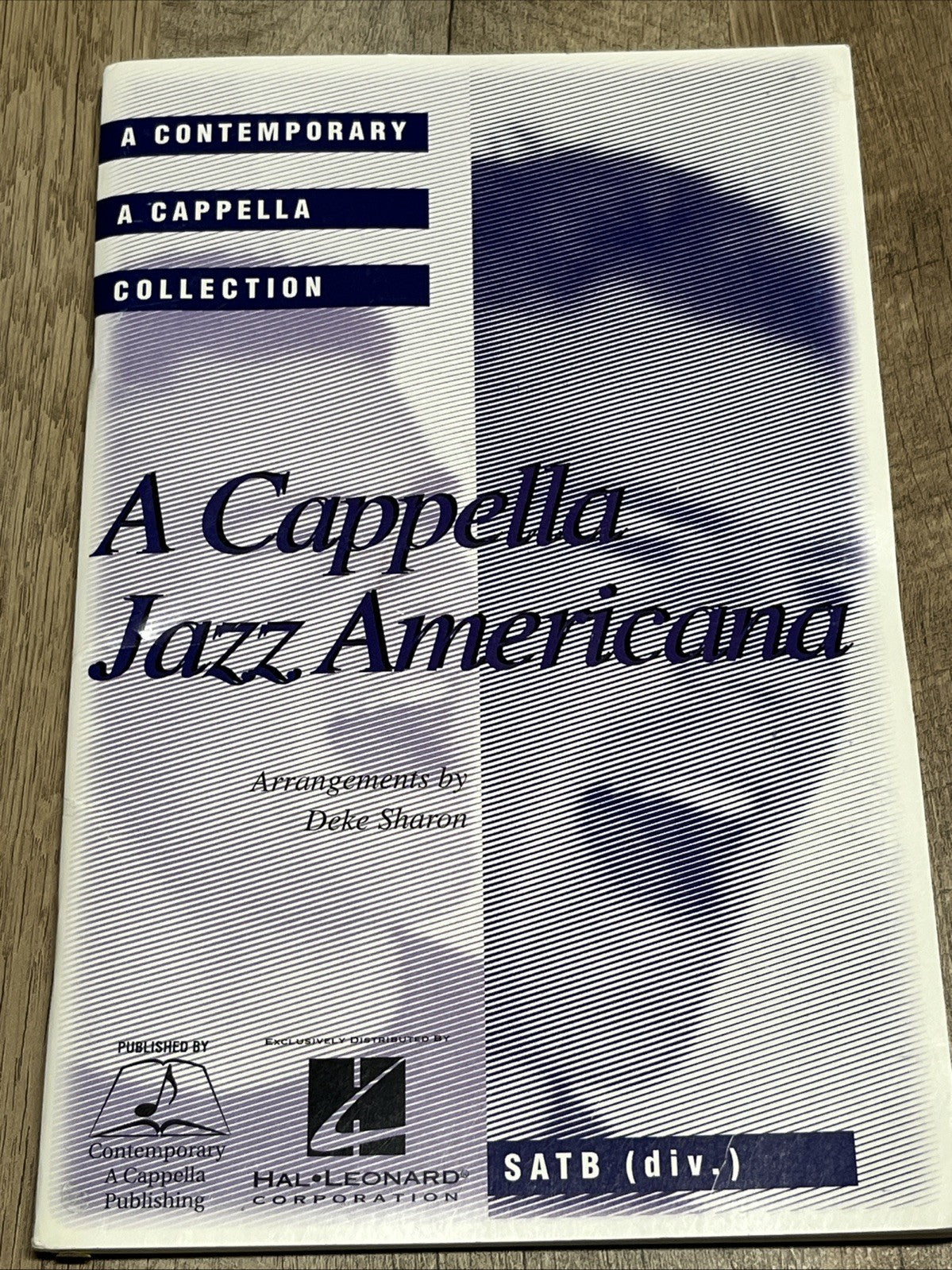 Contemporary A Cappella A Cappella Jazz Americana SATB ( DIV ) By Deke Sharon