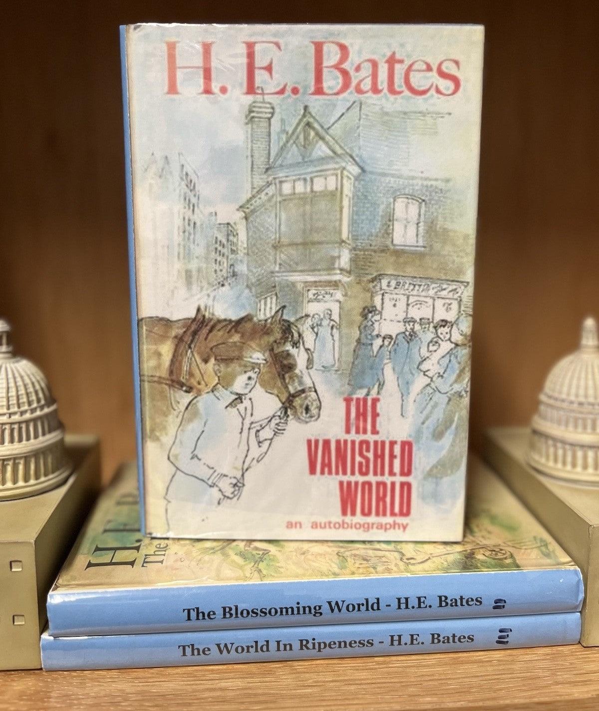 H.E. Bates  Autobiography 3 Vol Set 1963 First Edition Blossoming Ripeness Vanis