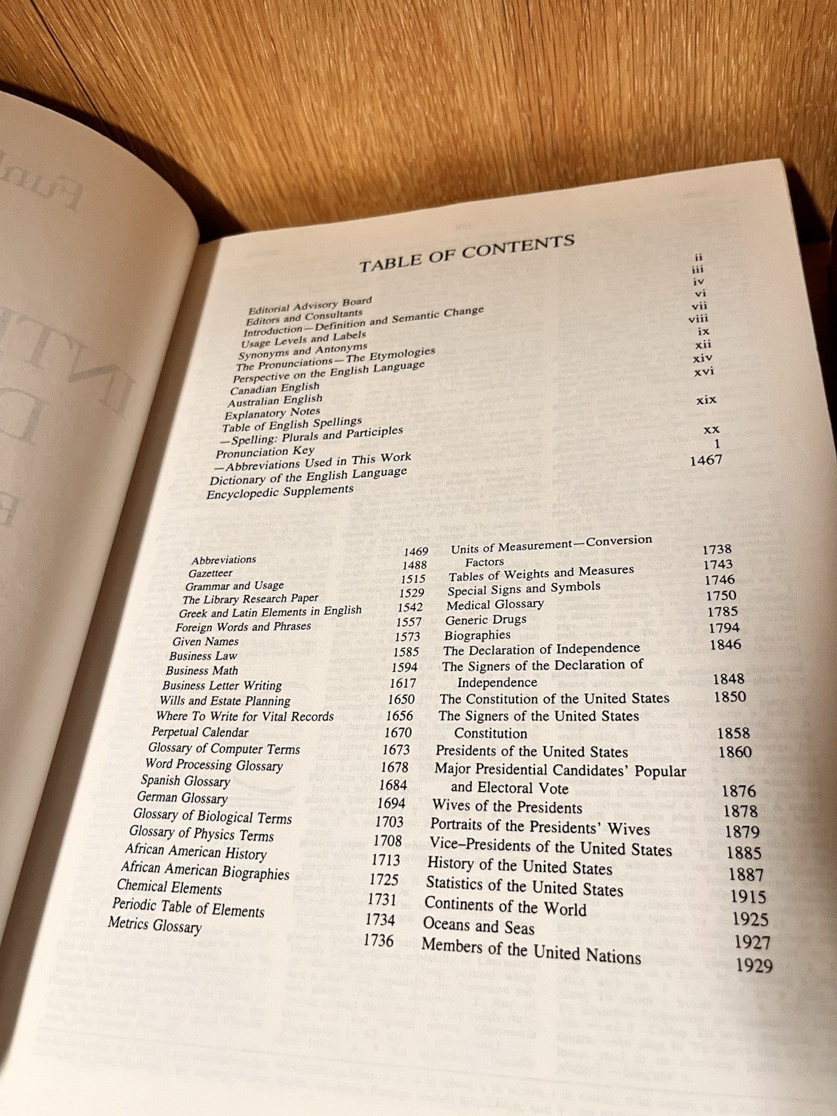 Funk & Wagnalls New International Dictionary of the English Language A-Z 1995