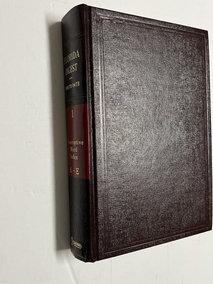 Florida law books used lot of 30 volumes