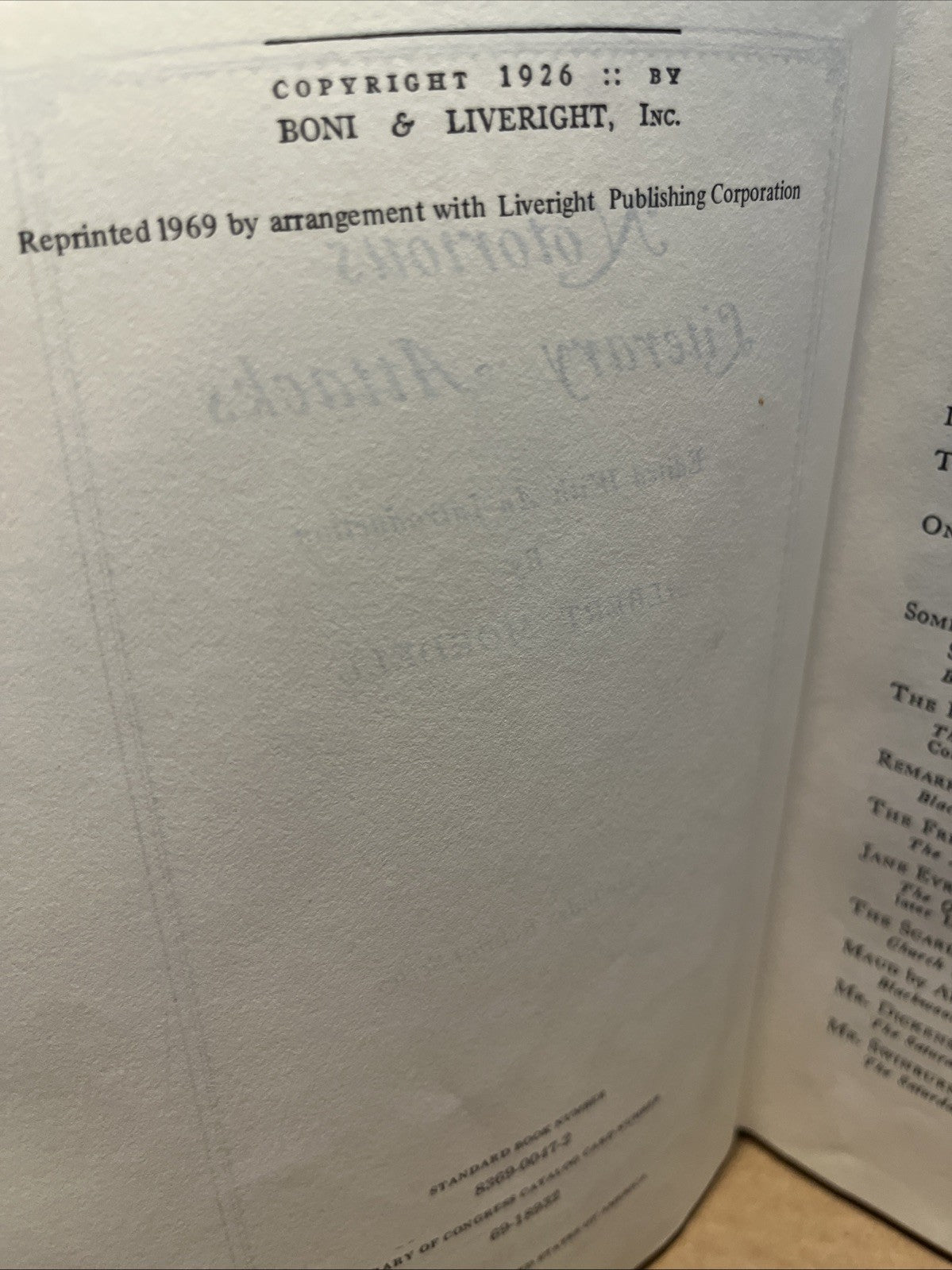 Notorious Literary Attacks by Albert Mordell (1926) Reprint 1969 By Arrangement
