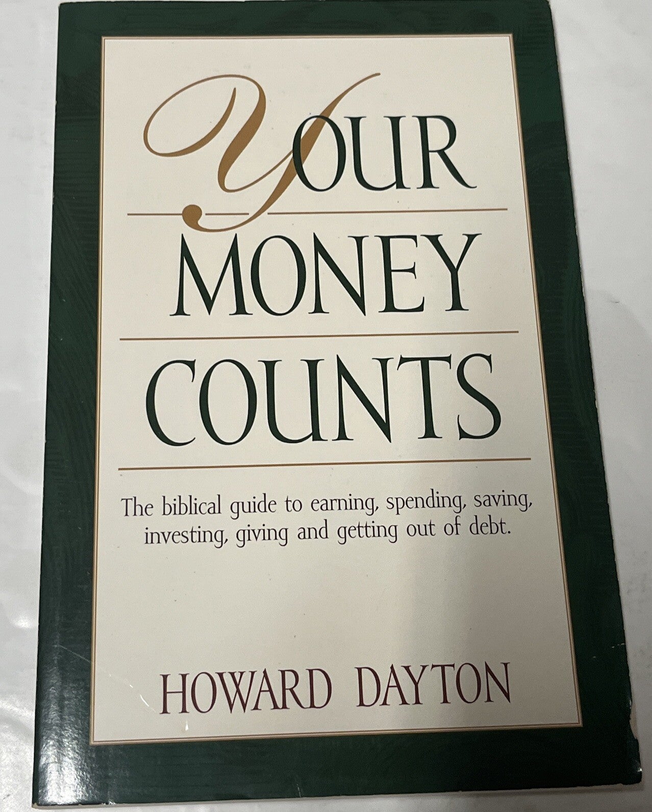 Your Money Counts Dayton, Howard By Howard Dayton (1996)