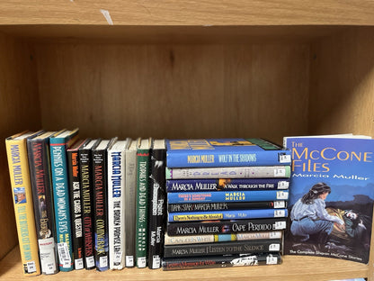 marcia muller Lot Of 20 Hardcover Plus 1 Bonus Paperback Marcia Muller Mystery