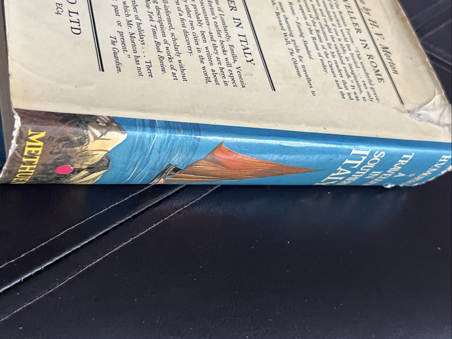 A Traveller in Southern Italy 1st Edition * H.V. Morton, 1969