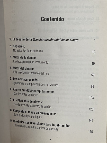 La transformacion  total de su dinero: Un plan efectivo para alcanzar Bienestar