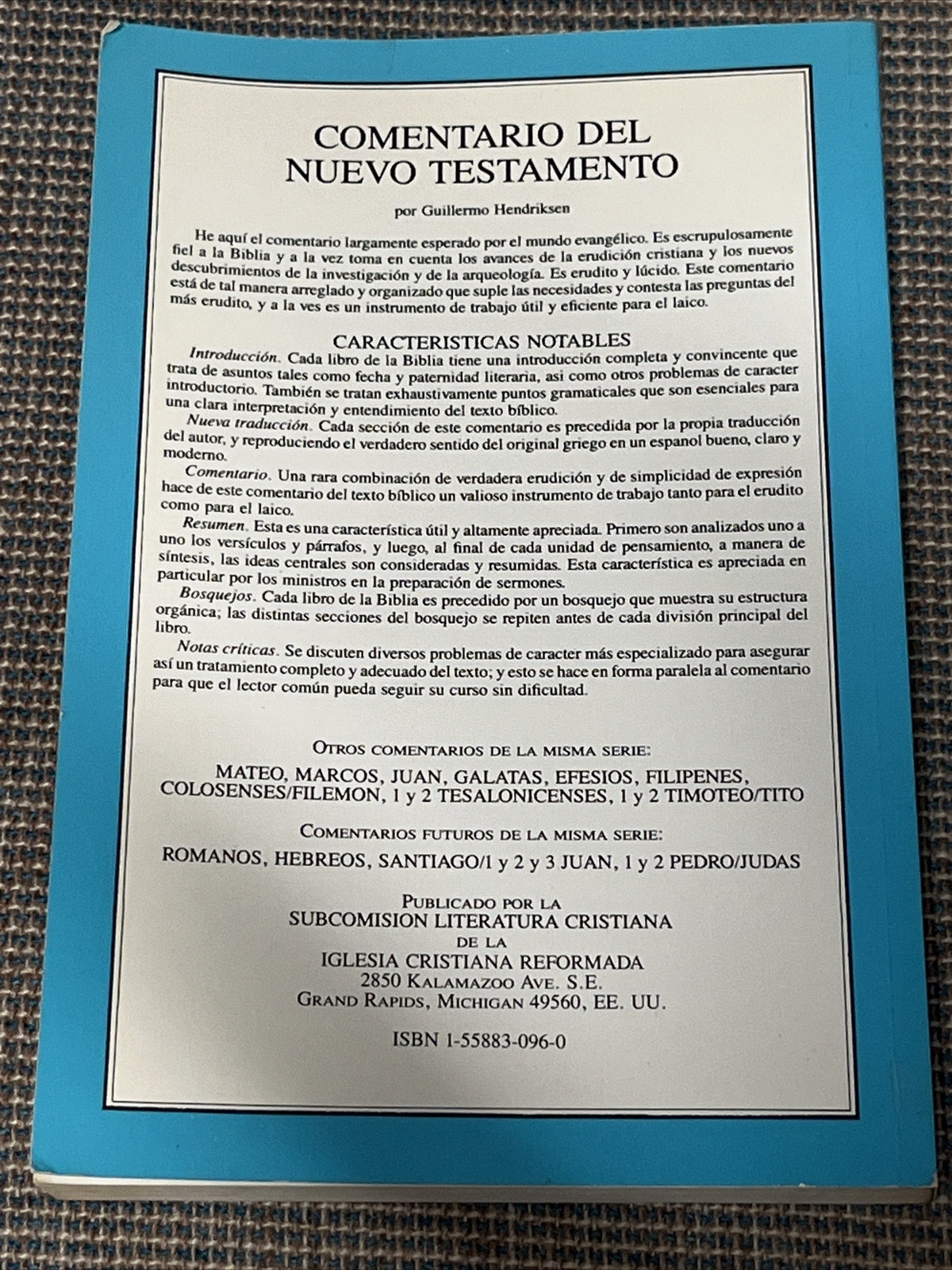 Exposicion EL Evangelio San Lucas Comentario Del Nuevo Testamento Tomo III