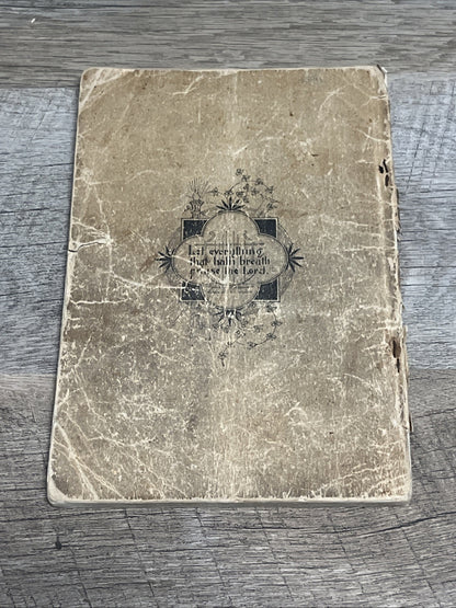 Pentecostal Hymns Nos 1 and 2 Combined By Henry Date Word Edition 1800s RARE