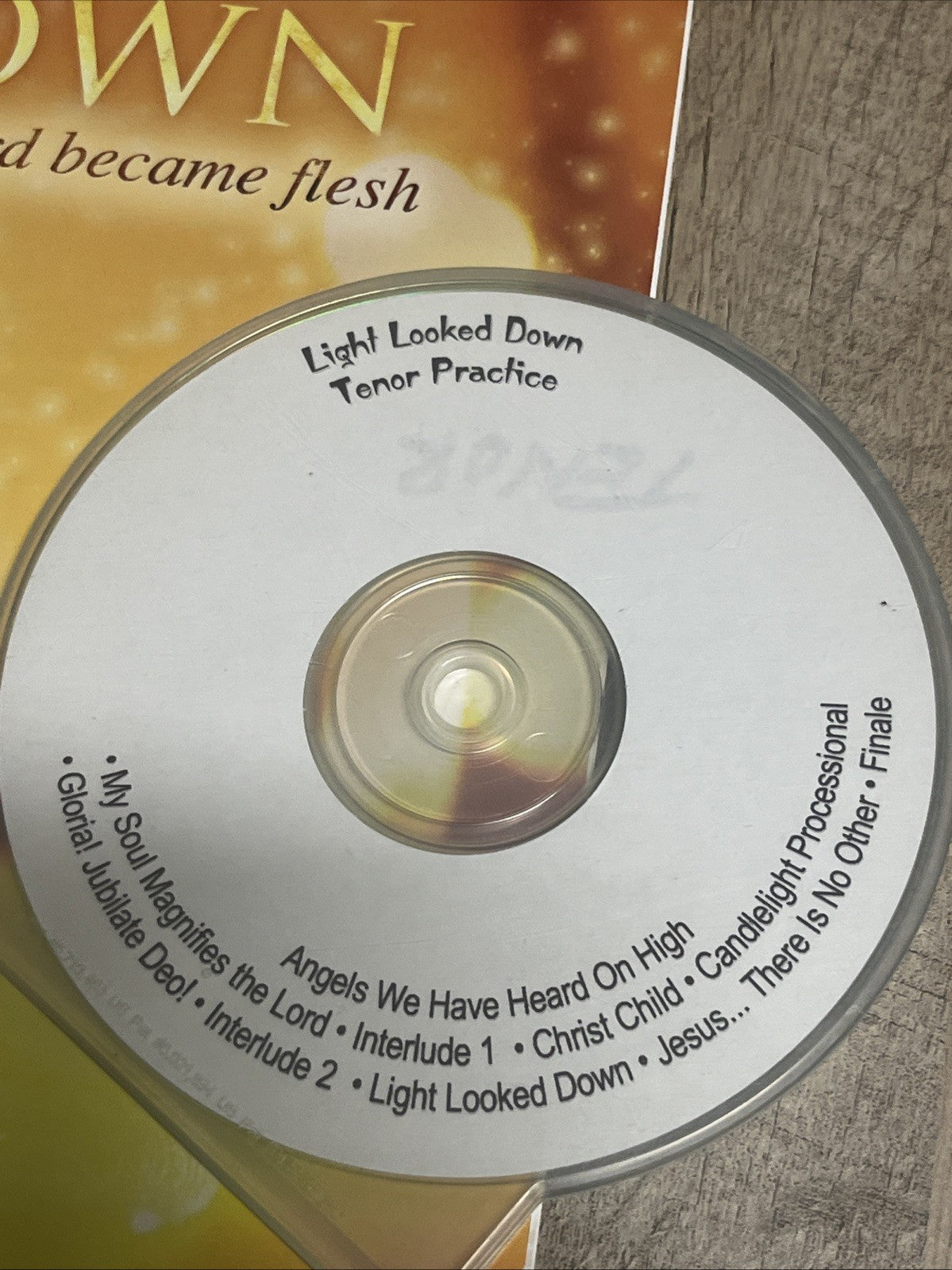 Light Looked Down By Parks Marty Howe James On Paperback & Audio CD Album