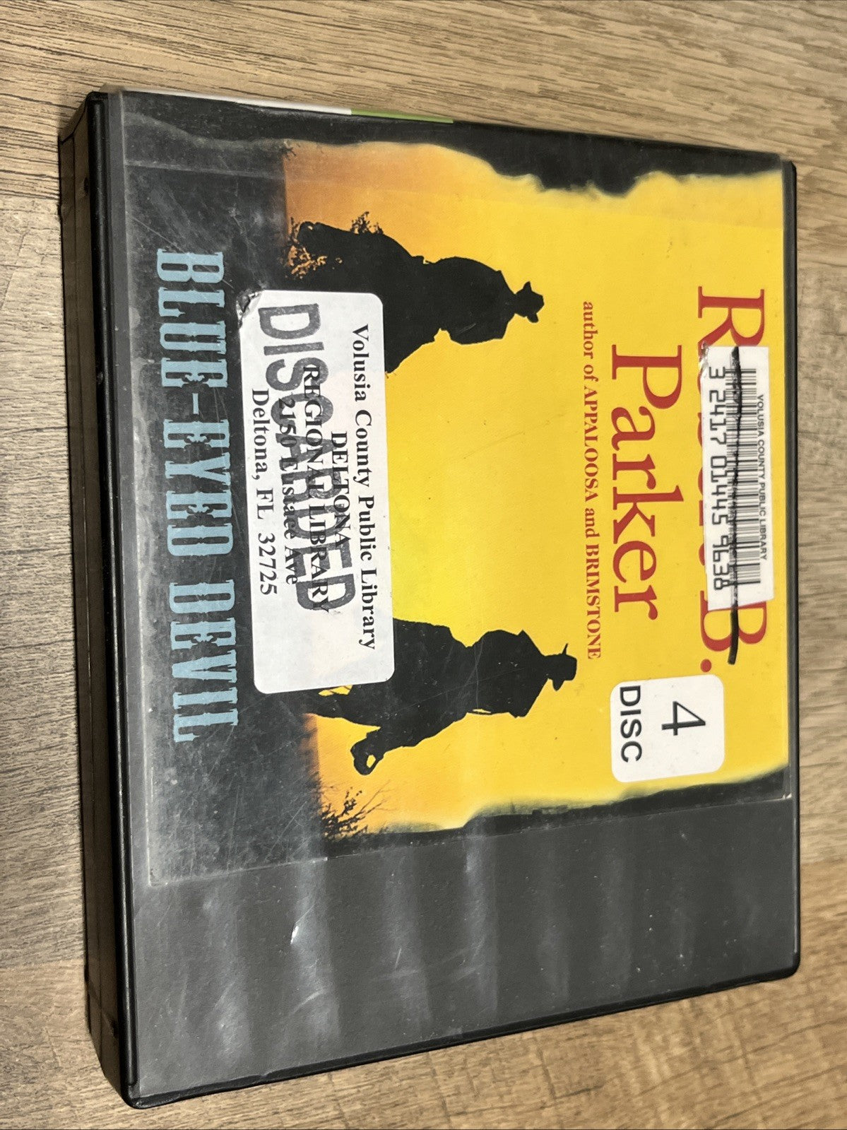 Blue-Eyed Devil by Robert B Parker: Used Audiobook ~ Trl8#74