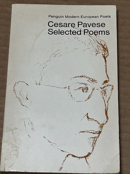Cesare Pavese Selected Poems, Penguin Modern European Poets. Ex Library 1969