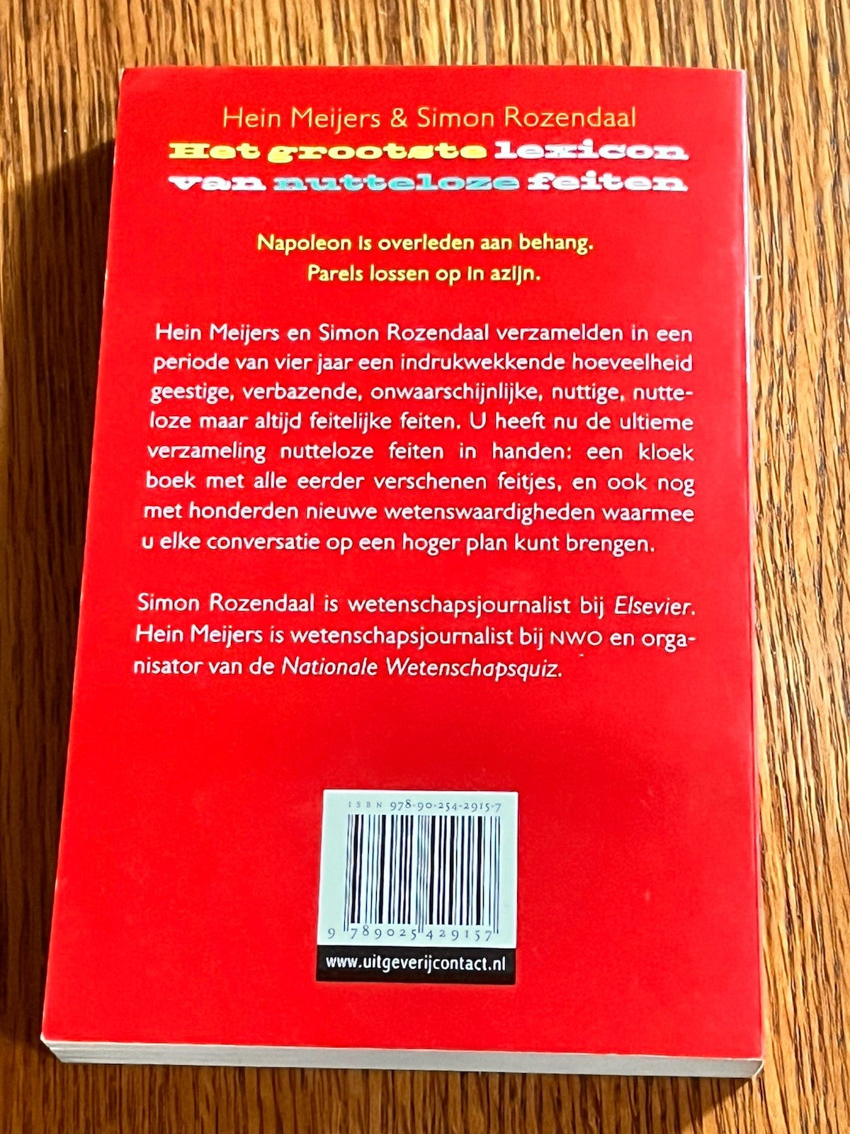 Het grootste Lexicon van nutteloze feiten Hein Meijers & Simon Rozendaal