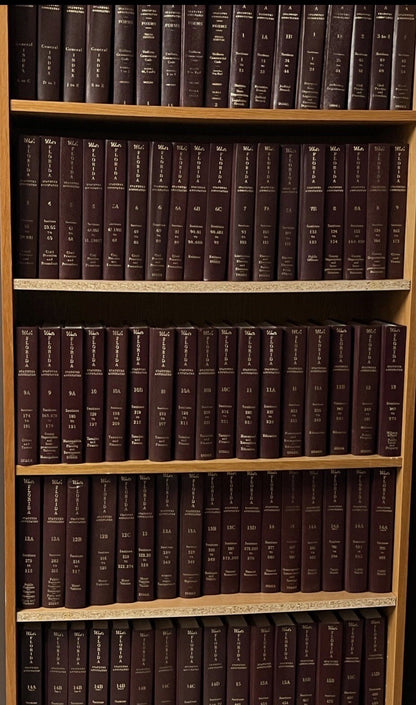 Florida Statutes Annotated Law Books- 80  Volumes Perfect For Office Decoration