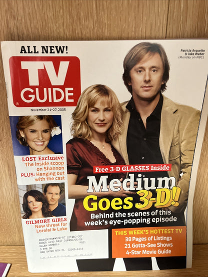 2000's Lot Of 15 TV Guide Magazines