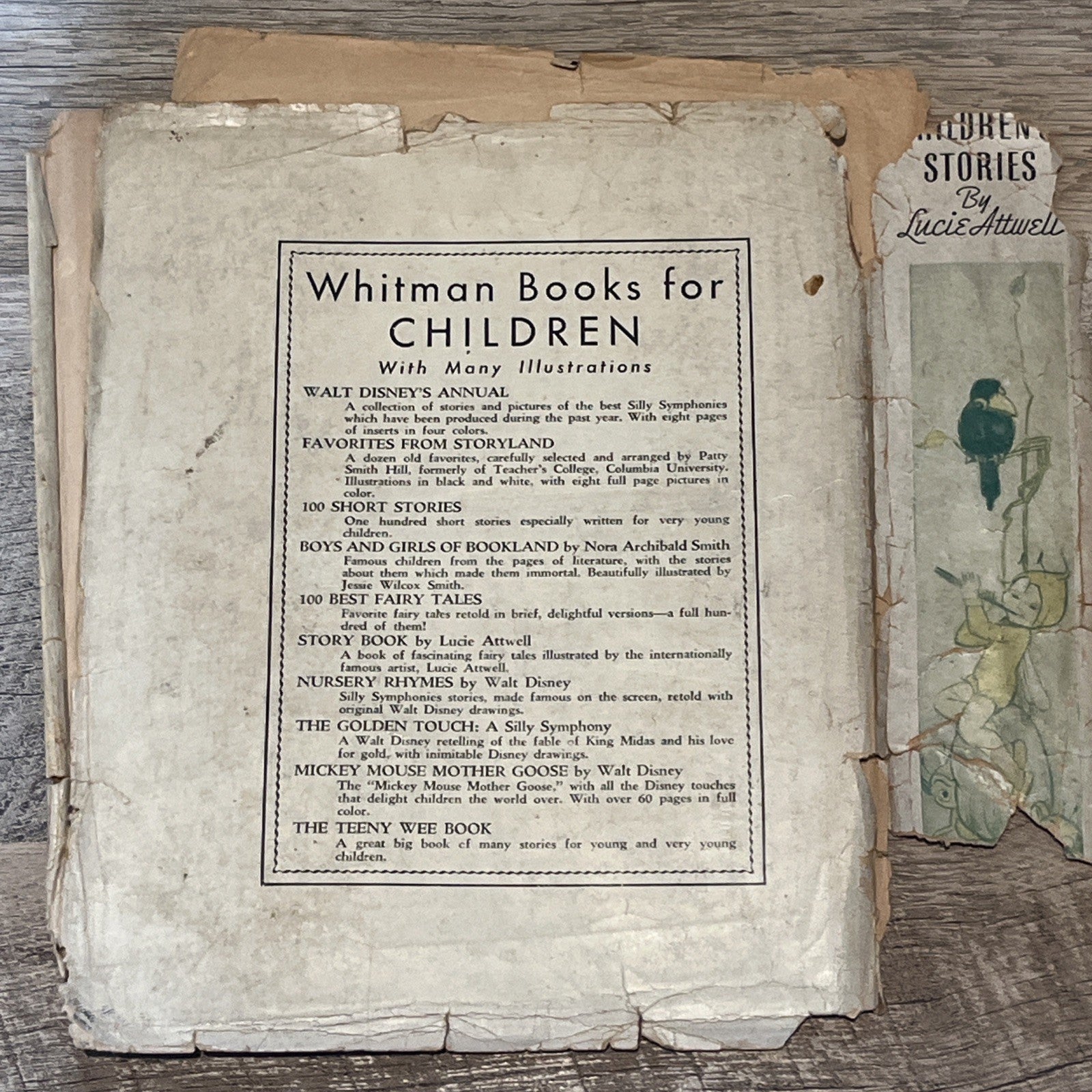 CHILDREN'S STORIES 1st Edition Lucie Attwell Undated (ca. 1930)