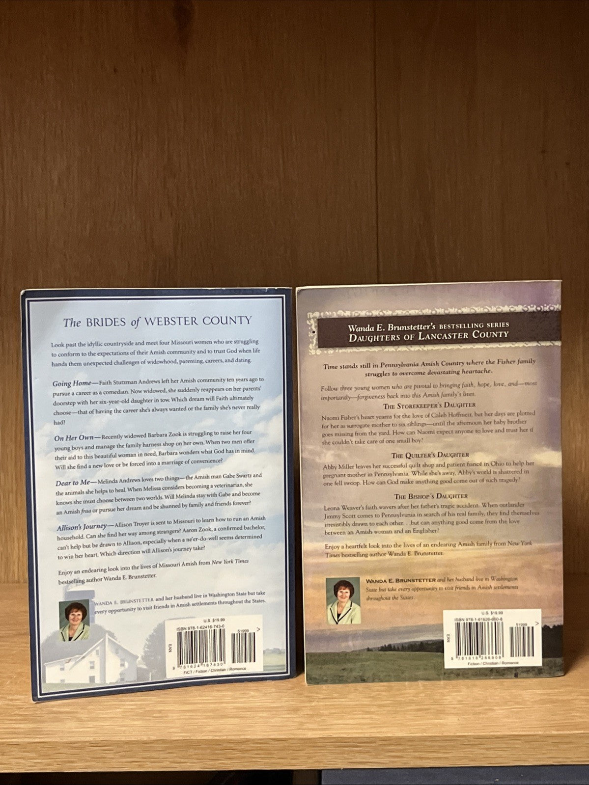Brides of Webster County & Daughters Of Lancaster County Wanda Brunstetter Lot 2