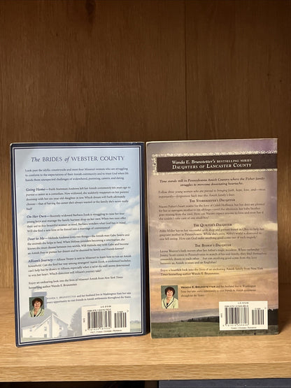 Brides of Webster County & Daughters Of Lancaster County Wanda Brunstetter Lot 2