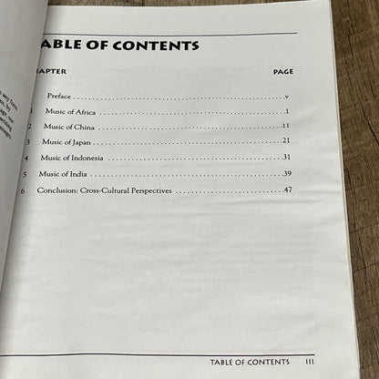 A Guide to the Study of Non-Western Music" by Loretta J. Scherperel