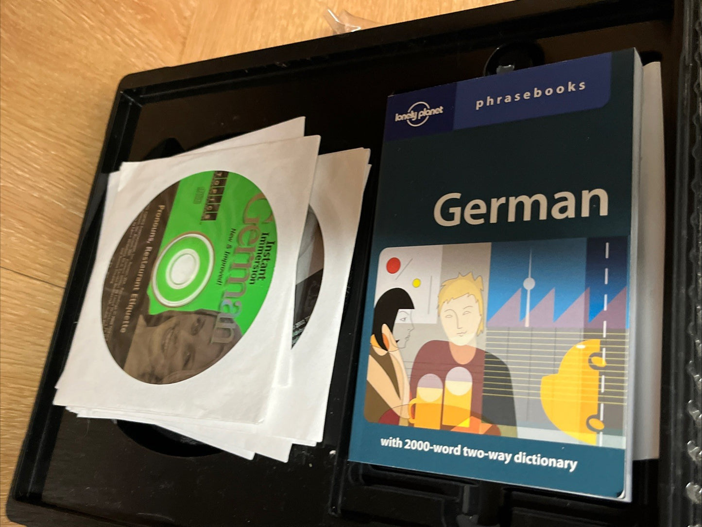 Instant Immersion German Lab 11 CD, A Workbook And Phrase Book