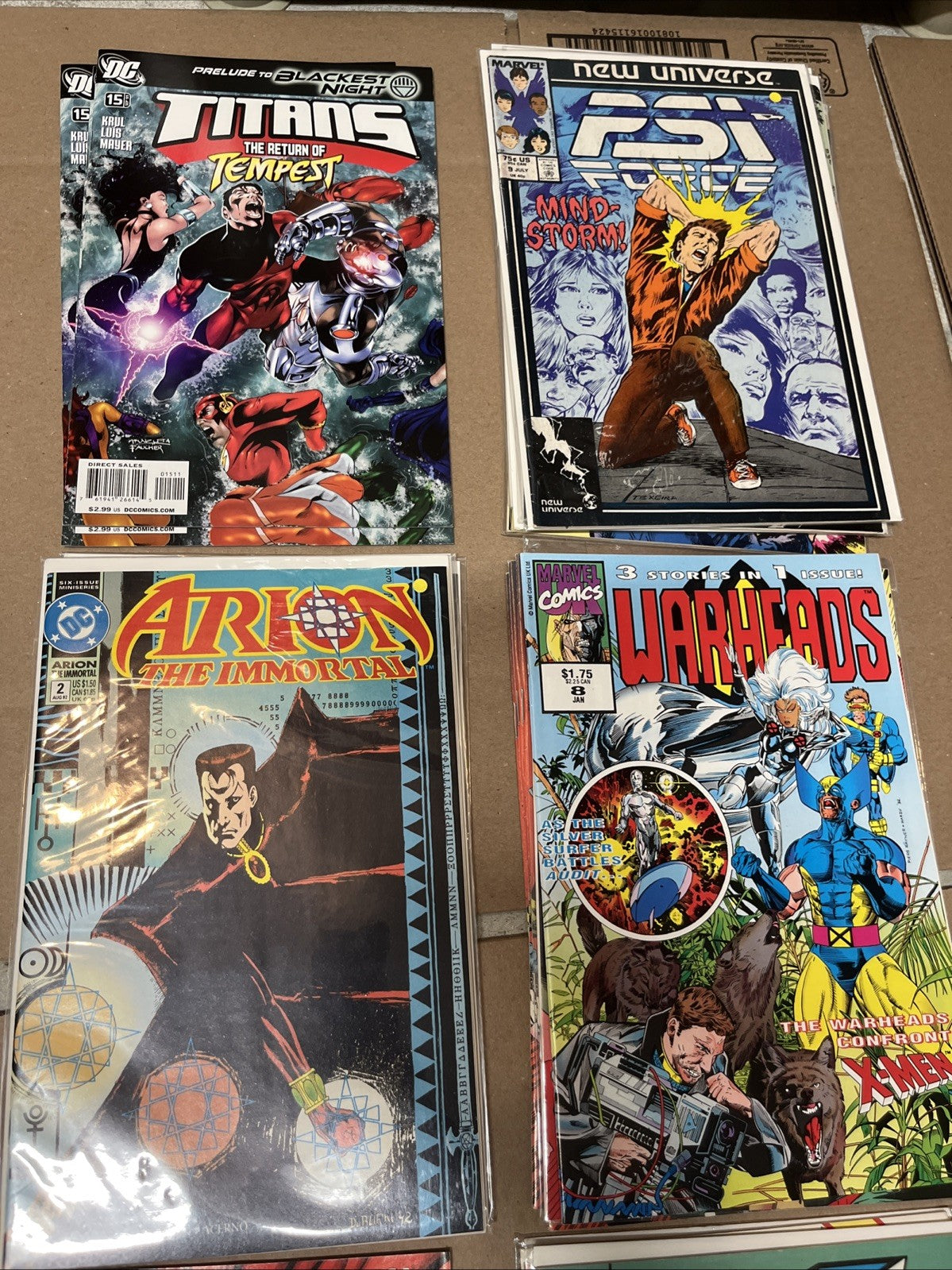 Huge Prime 8 Comic Book Lot- Marvel And Dc Only- Free Shipping! Vf+ To Nm+ All