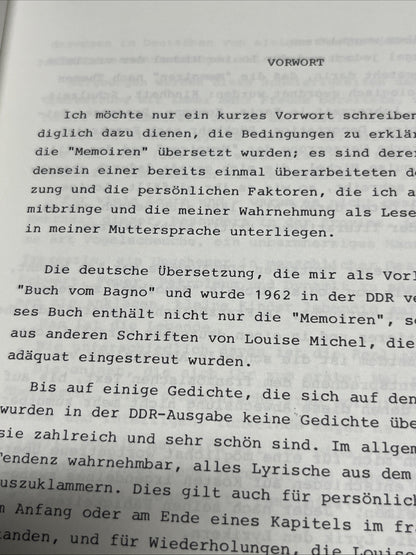 Louise Michel : Memoiren