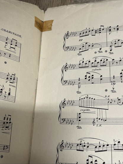 Vintage Old Cathedral Chime| The Flatterer | L. Van BEETHOVEN 1894| 1904 & 1908