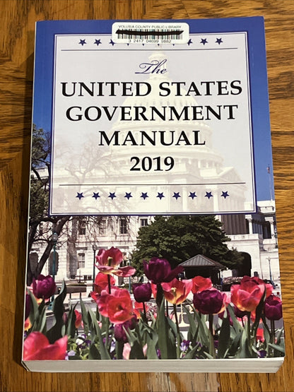 The United States Government Manual 2019 (Paperback or Softback)