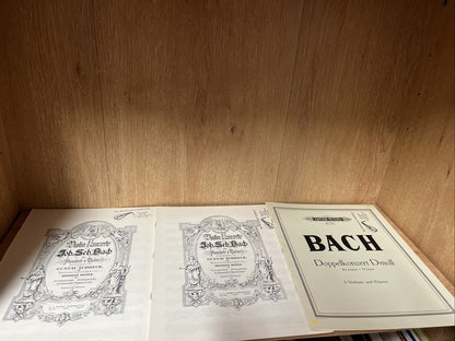 Bach Doppelkonzert Dmoll Sheet Music Edition Peters 231 🎻 Concerto 2 Violins