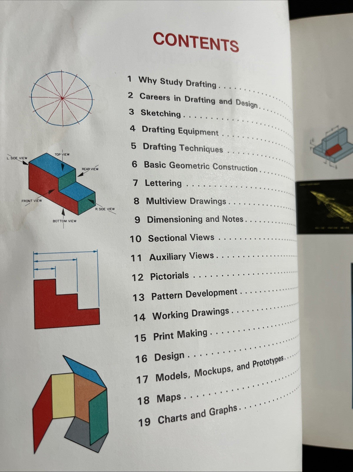 Exploring Drafting Fundamentals Of Tech By John R. Walker 1987 Textbook