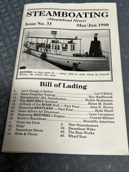 Lot of 13 Steamboating News Issues Mag Fomerly Steamboat News 1990/1991/1992