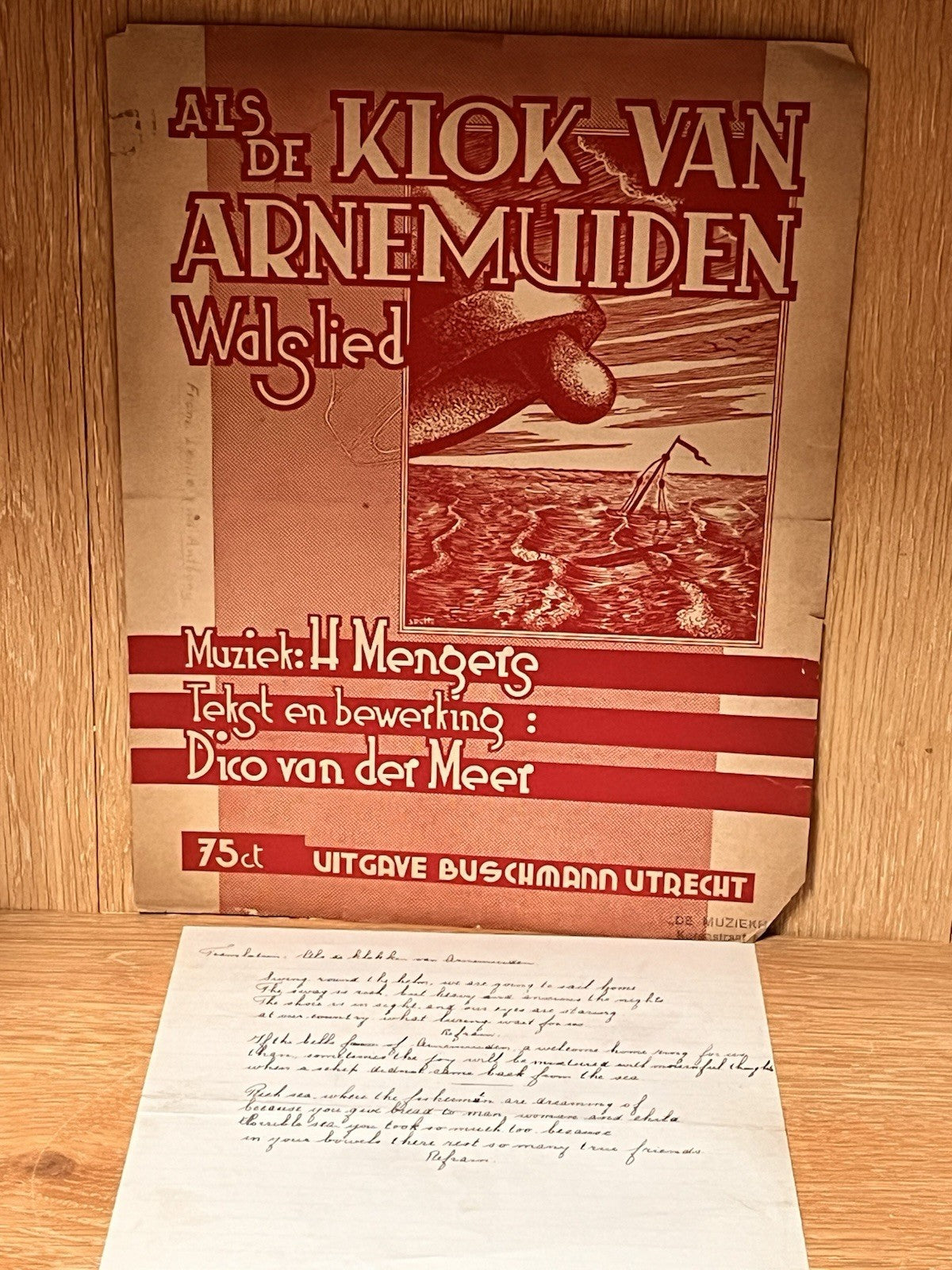 ALS DE KLOK VAN ARNEMUIDEN Walglied 1948