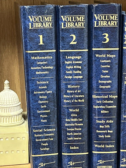 Volume Library Vol. 1 -3 plus Year Books 01/02 and Health & Wellness Library 1-2