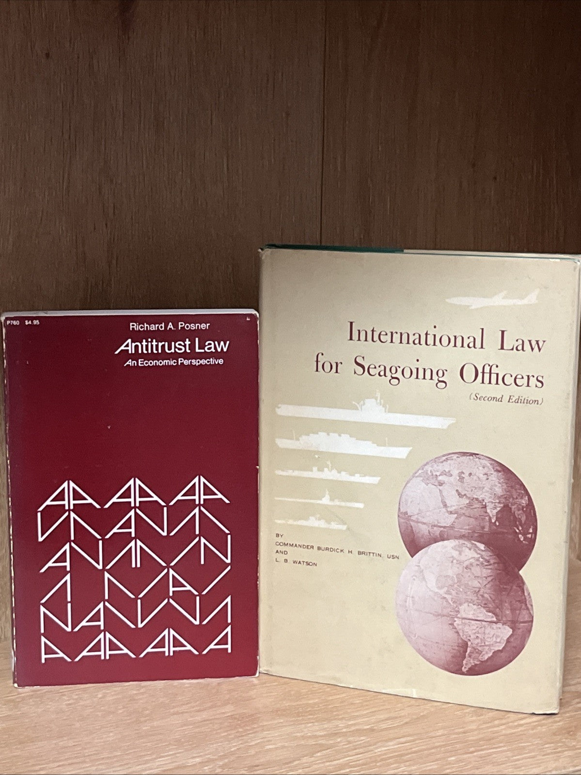 International Law for Seagoing Officers & Antitrust Law An Economic Perspective