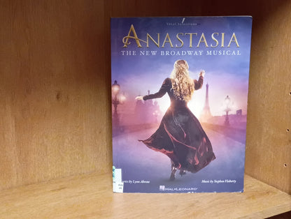 Anastasia Stephen Flaherty Book Piano, Vocal and Guitar Hal Leonard Softcover 