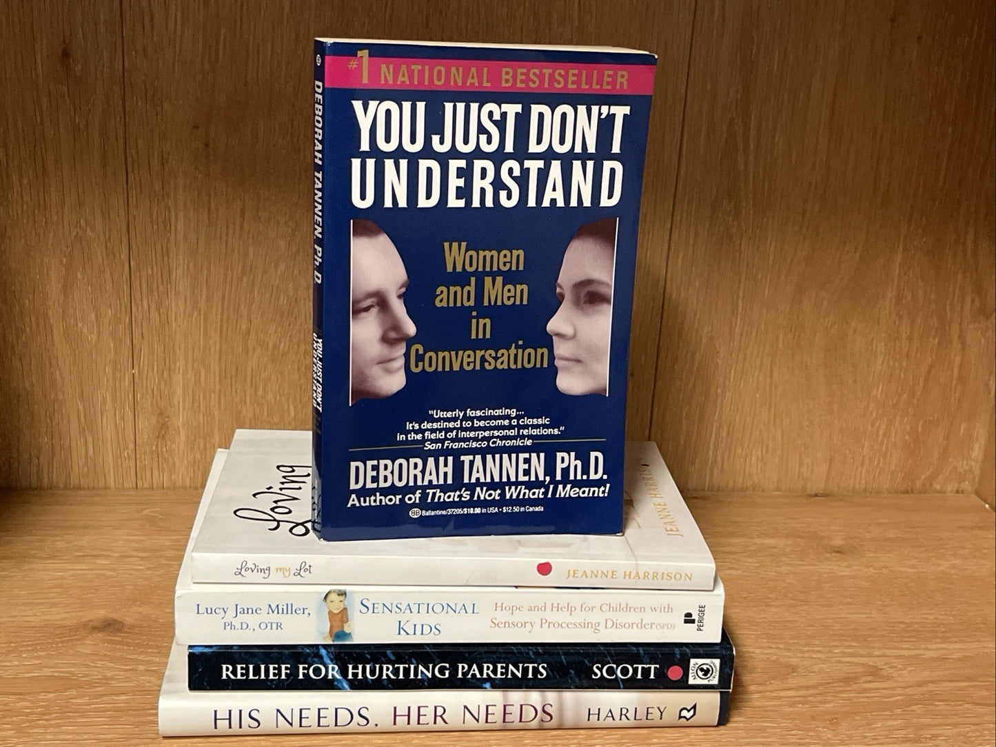 Lot of 5 Books on Parenting Gifted Child, Relief For Hurting Parents, Marriage