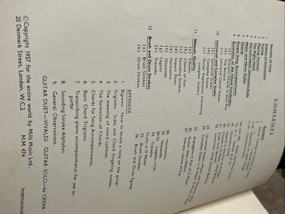 Play the Guitar: A Self Tutor" by John Gavall 1957
