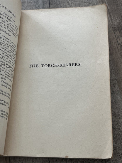 The Torch Bearers Satirical Comedy 3 Acts By George Kelly (1951, Paperback) Book