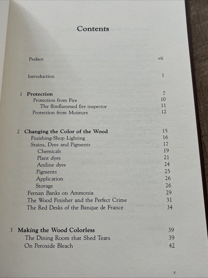 88 Rue de Charonne : Adventures in Wood Finishing By George Frank, (Hardcover)