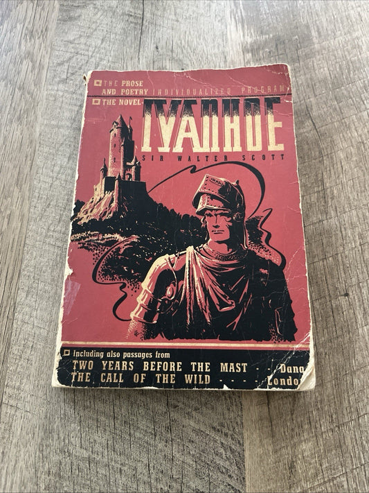 Ivanhoe 1st Edition Sir Walter Scott, The Prose And Poetry Individualized 1942