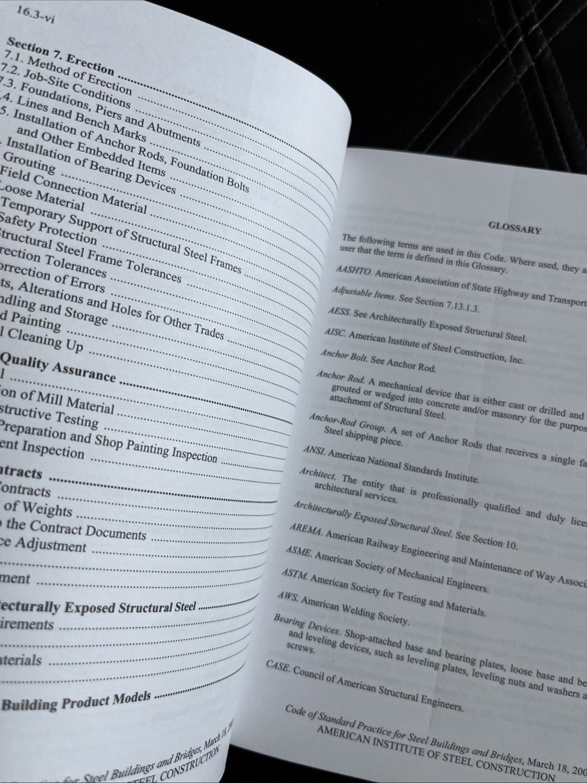 CODE OF STANDARD PRACTICE FOR STRUCTURAL STEEL BUILDINGS AND BRIDGES AISC 303-05