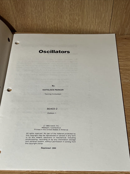 Oscillators B0403-2 ( 1988)