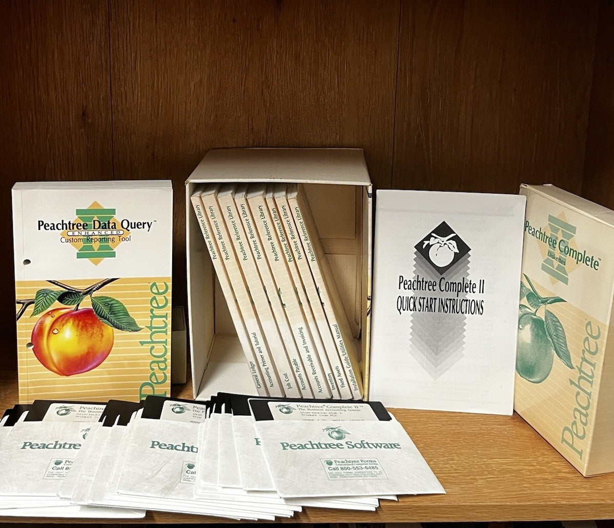 Vintage Peachtree Double Bonus Bundle - Complete II and Data Query II