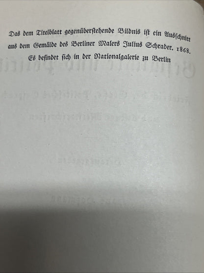 Geschichte und Politik Friedrich der GroBe, Politisches Gesprach Und andere..