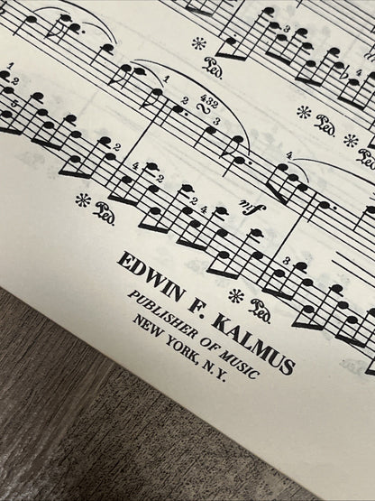 PROKOFIEFF / FIELD piano Sheet Music Edwin F KALMUS 2 Lot VT Music Books