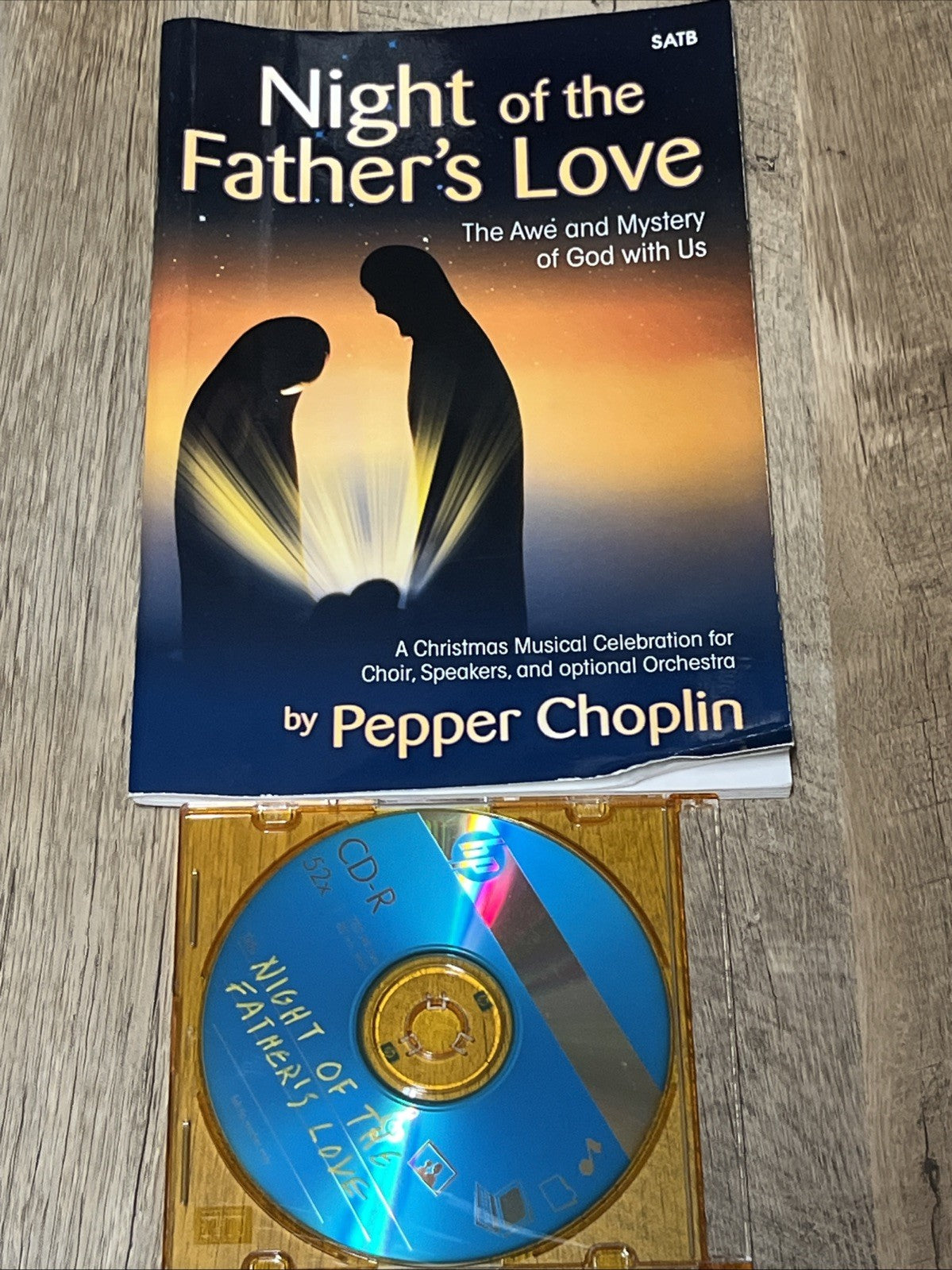 NIGHT OF THE FATHER'S LOVE: THE AWE AND MYSTERY OF GOD By Pepper Choplin Plus CD